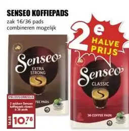 MCD Supermarkt SENSEO KOFFIEPADS aanbieding