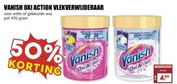 MCD Supermarkt VANISH OXI ACTION VLEKVERWIJDERAAR aanbieding
