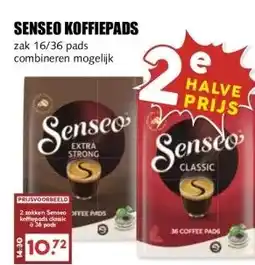 MCD Supermarkt SENSEO KOFFIEPADS aanbieding