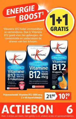 Lucovitaal Vitamine B12 aanbieding