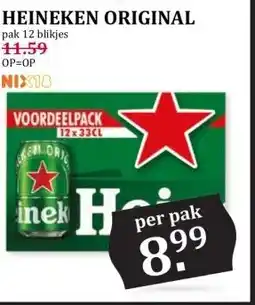 MCD Supermarkt HEINEKEN ORIGINAL aanbieding