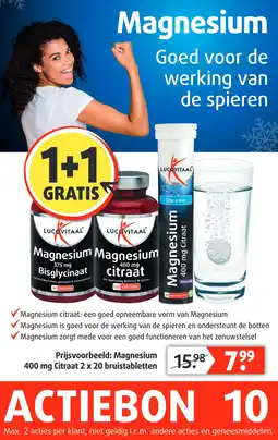 Lucovitaal Magnesium aanbieding