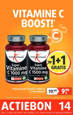 Lucovitaal Super Vitamine C aanbieding