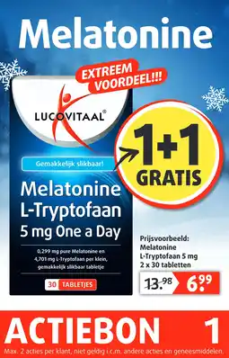 Lucovitaal Melatonine aanbieding