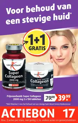 Lucovitaal Super Collageen aanbieding