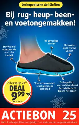 Lucovitaal Orthopedische Gel Sloffen aanbieding