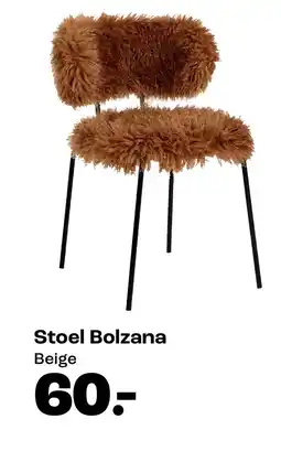 Kwantum Stoel Bolzana Beige aanbieding