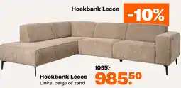 Kwantum Hoekbank Lecce -10% aanbieding