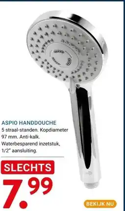 Kluswijs ASPIO HANDDOUCHE aanbieding