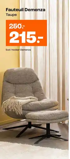 Kwantum Fauteuil Demenza Taupe aanbieding