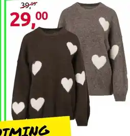 Jola Mode Sweater jola bruin aanbieding