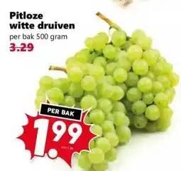 CoopCompact Pitloze witte druiven aanbieding