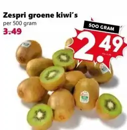 CoopCompact Zespri groene kiwi's aanbieding