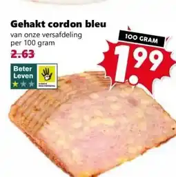 CoopCompact Gehakt cordon bleu aanbieding
