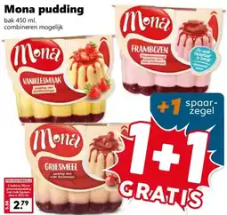 CoopCompact Mona pudding aanbieding
