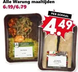 CoopCompact Alle Warung maaltijden aanbieding