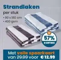 CoopCompact Strandlaken aanbieding
