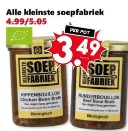 Coop Alle kleinste soepfabriek aanbieding