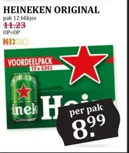 Coop HEINEKEN ORIGINAL aanbieding
