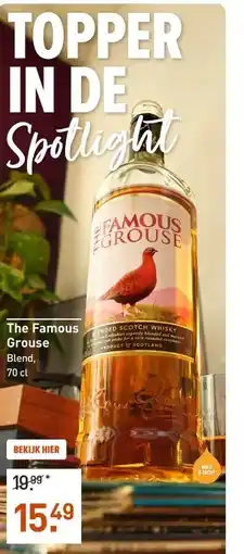Gall & Gall The Famous Grouse 70CL aanbieding