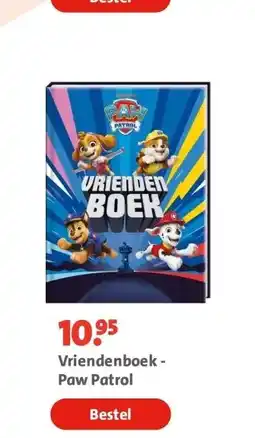 Bruna Vriendenboek - Paw Patrol aanbieding