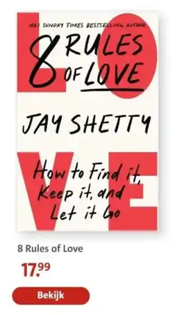 Bruna 8 Rules of Love aanbieding