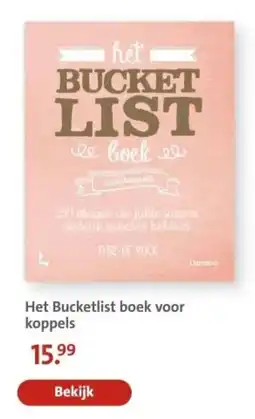 Bruna Het Bucketlist boek voor koppels aanbieding