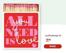 Bruna Luciferdoosje XL aanbieding