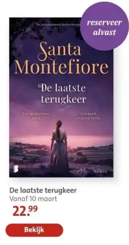 Bruna De laatste terugkeer aanbieding