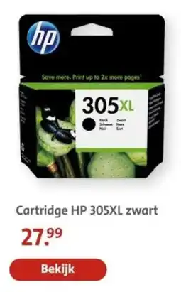 Bruna Cartridge HP 305XL zwart aanbieding