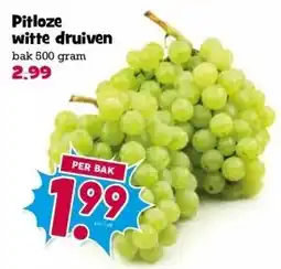 Boon`s Markt Pitloze witte druiven aanbieding