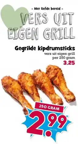 Boon`s Markt Gegrilde kipdrumsticks aanbieding