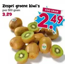Boon`s Markt Zespri groene kiwi's aanbieding