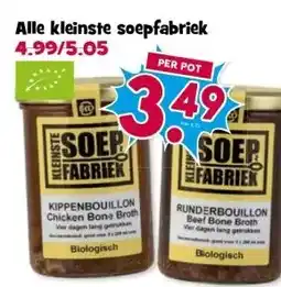 Boon`s Markt Alle kleinste soepfabriek aanbieding