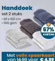 Boon`s Markt Handdoek aanbieding