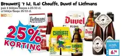 Boon`s Markt Brouwerij 't IJ. (La) Chouffe, Duvel of Liefmans aanbieding
