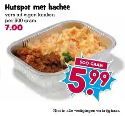 Boon`s Markt Hutspot met hachee aanbieding