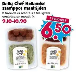 Boon`s Markt Daily Chef Hollandse stamppot maaltijdenDaily Chef Hollandse stamppot maaltijden aanbieding