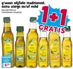 Boon`s Markt g'woon olijfolie traditioneel, extra vierge en/of mild aanbieding