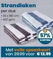 Boon`s Markt Strandlaken aanbieding