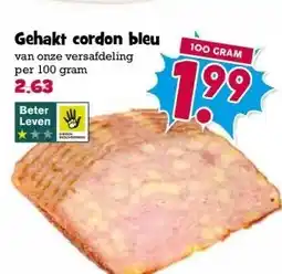 Boon`s Markt Gehakt cordon bleu aanbieding