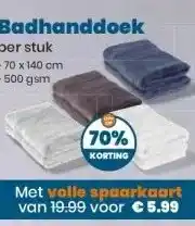 Boon`s Markt Badhanddoek aanbieding