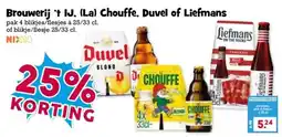 Boon`s Markt Brouwerij 't IJ. (La) Chouffe, Duvel of Liefmans aanbieding