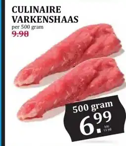 Boon`s Markt CULINAIRE VARKENSHAAS aanbieding
