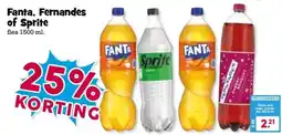 Boon`s Markt Fanta, Fernandes of Sprite aanbieding
