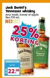 Boon`s Markt Jack Daniel's Tennessee whiskey aanbieding