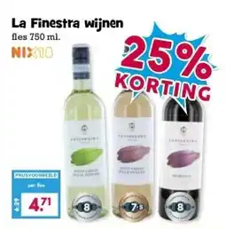 Boon`s Markt La Finestra wijnen aanbieding