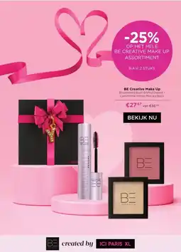 ICI Paris XL BE Creative Make Up aanbieding