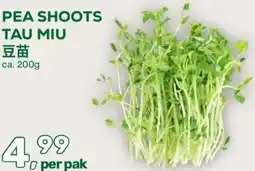 Amazing Oriëntal PEA SHOOTS TAU MIU aanbieding