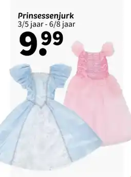 Wibra Prinsessenjurk aanbieding